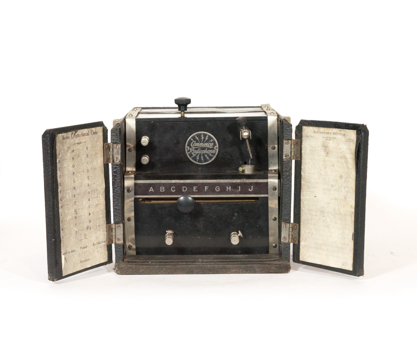 1919 Commerce Radiophone * Primitive, Elaborate, Detroit Crystal Radio * Works