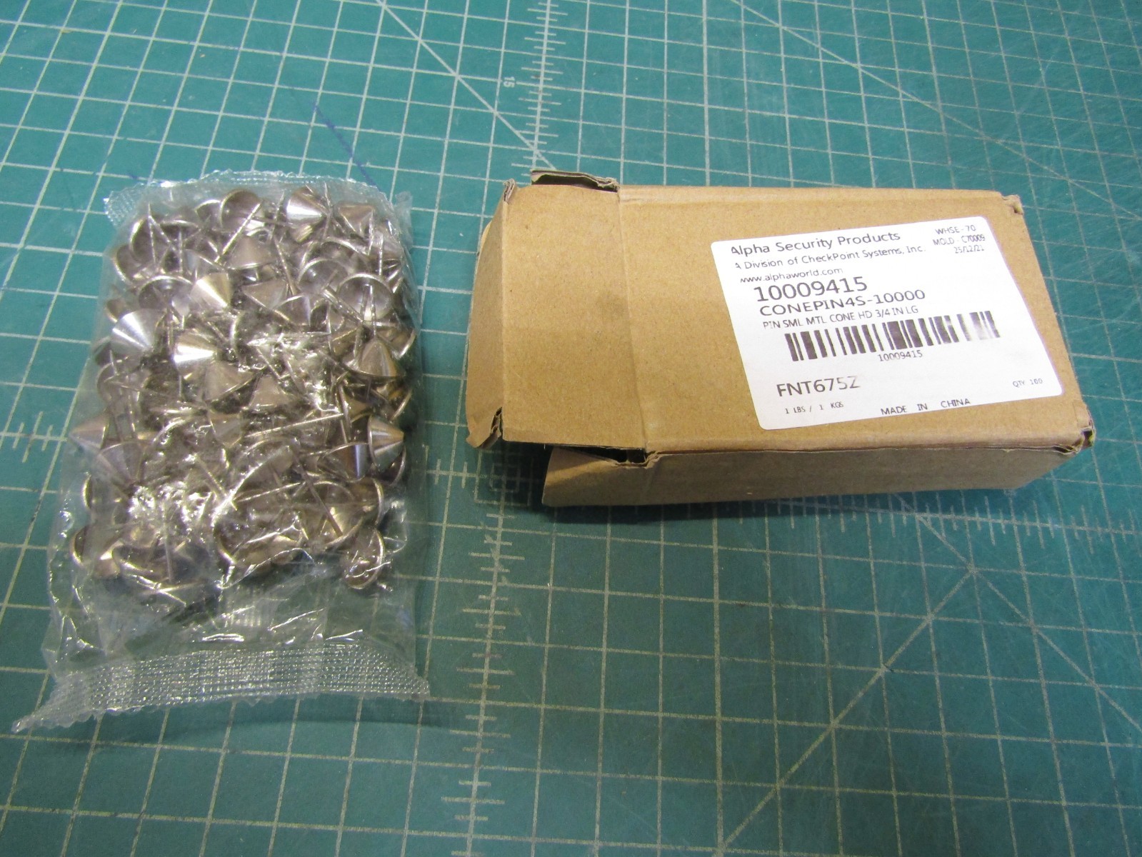 100 – Alpha Security Products 10009415 Conepin4s-10000. NEW in Box