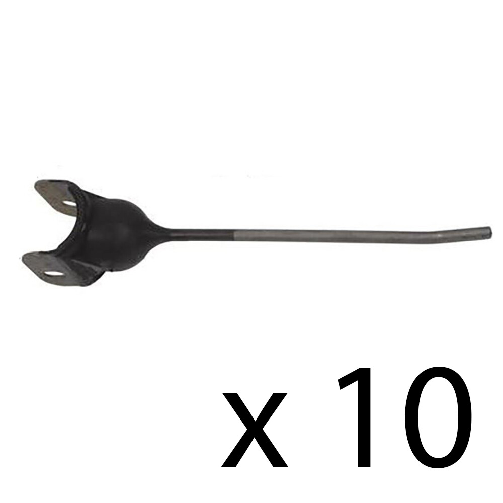 10 Rubber Mount Rake Teeth Fits John Deere RMT7 RMT-7 700 74 673 672 AE47389