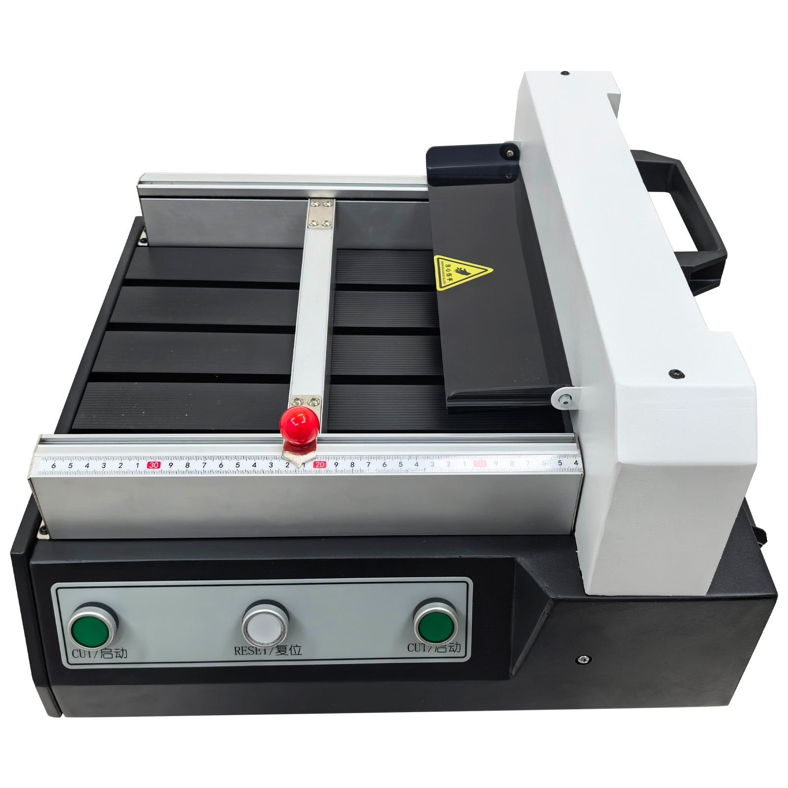 Desktop Electric Paper Cutting Machine 12.6in Cutting Size Paper Trimmer 110V