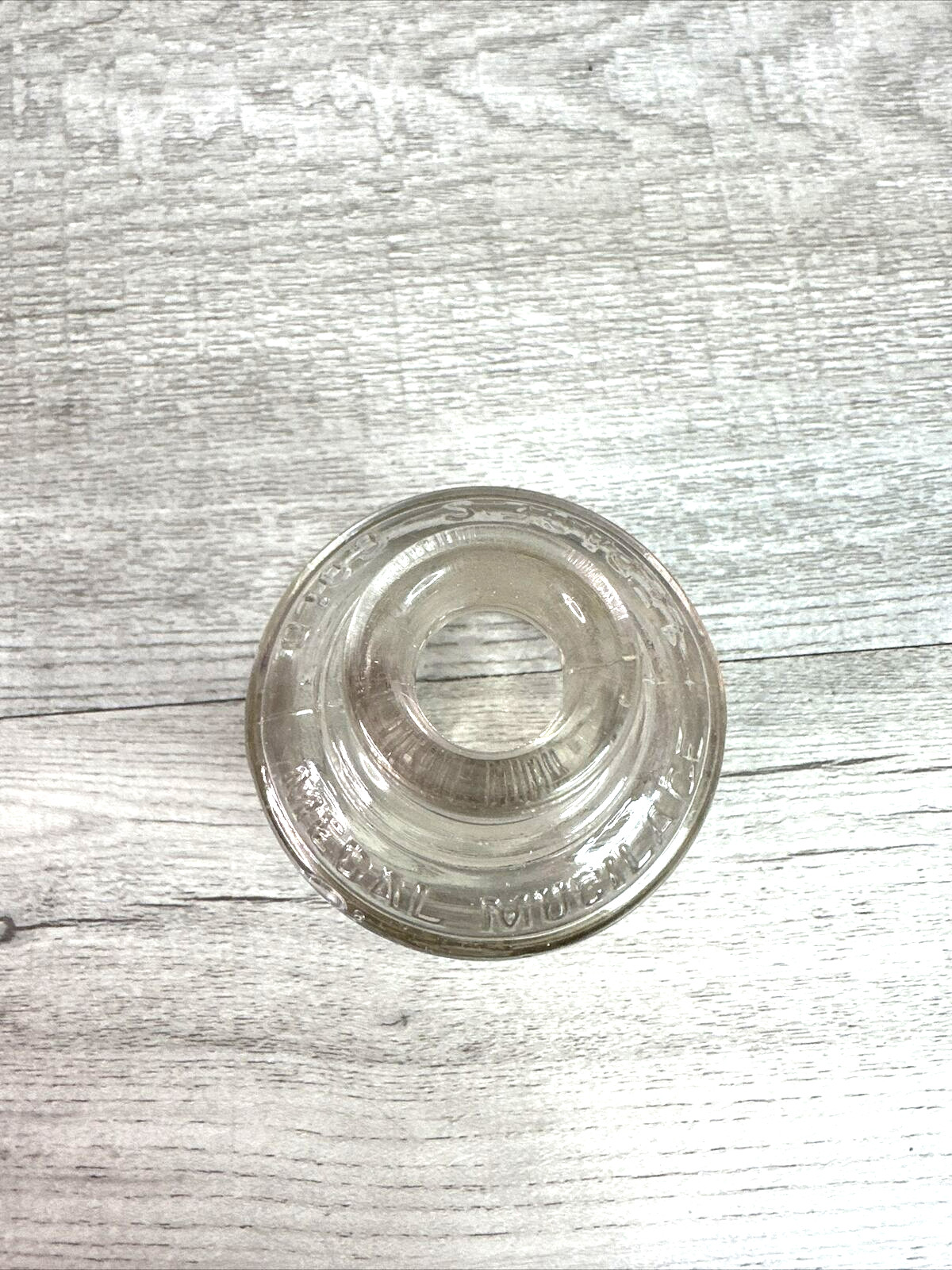 Le Pages Gold Medal Mucilage Shoulder 1890s Ink Shaped Glue Bottle Light Pink