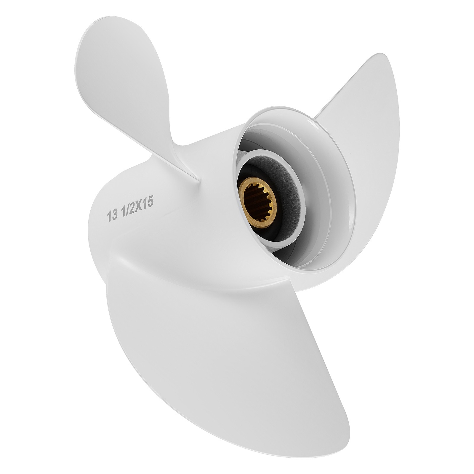 13 1/2 x 15 Aluminum Outboard Propeller for Yamaha Engines 60-130HP 15'' Pitch