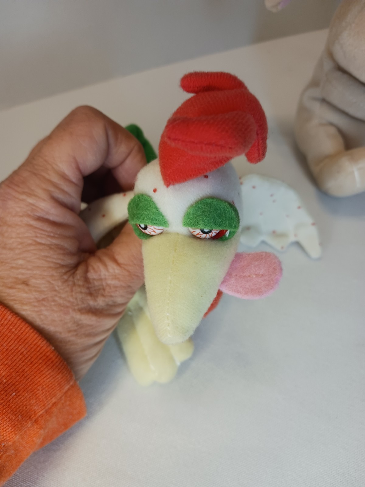 Meanies Series 2 Lot NWT Vintage Plush 1998 Collectible Cow Chicken Rabbit