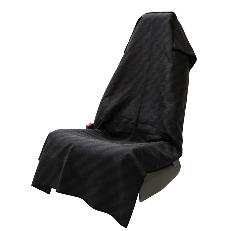 Sprints Microfiber Athletic Car Seat Cover Towel w/ Headrest Pocket 62.5"x32"