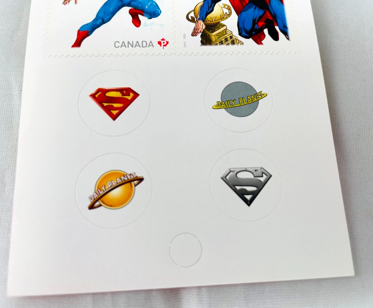 SUPERMAN 75TH ANNIVERSARY BOOKLET 10 STAMPS COLLECTORS EDITION IN FULL COLOR