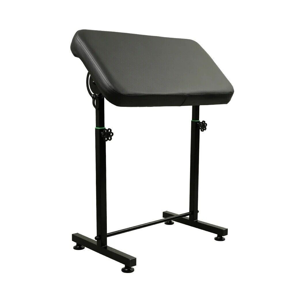Tattoo Extra Large Armrest Stand Height Adjustable 27.6"x15.7 w/Soft Leather Pad