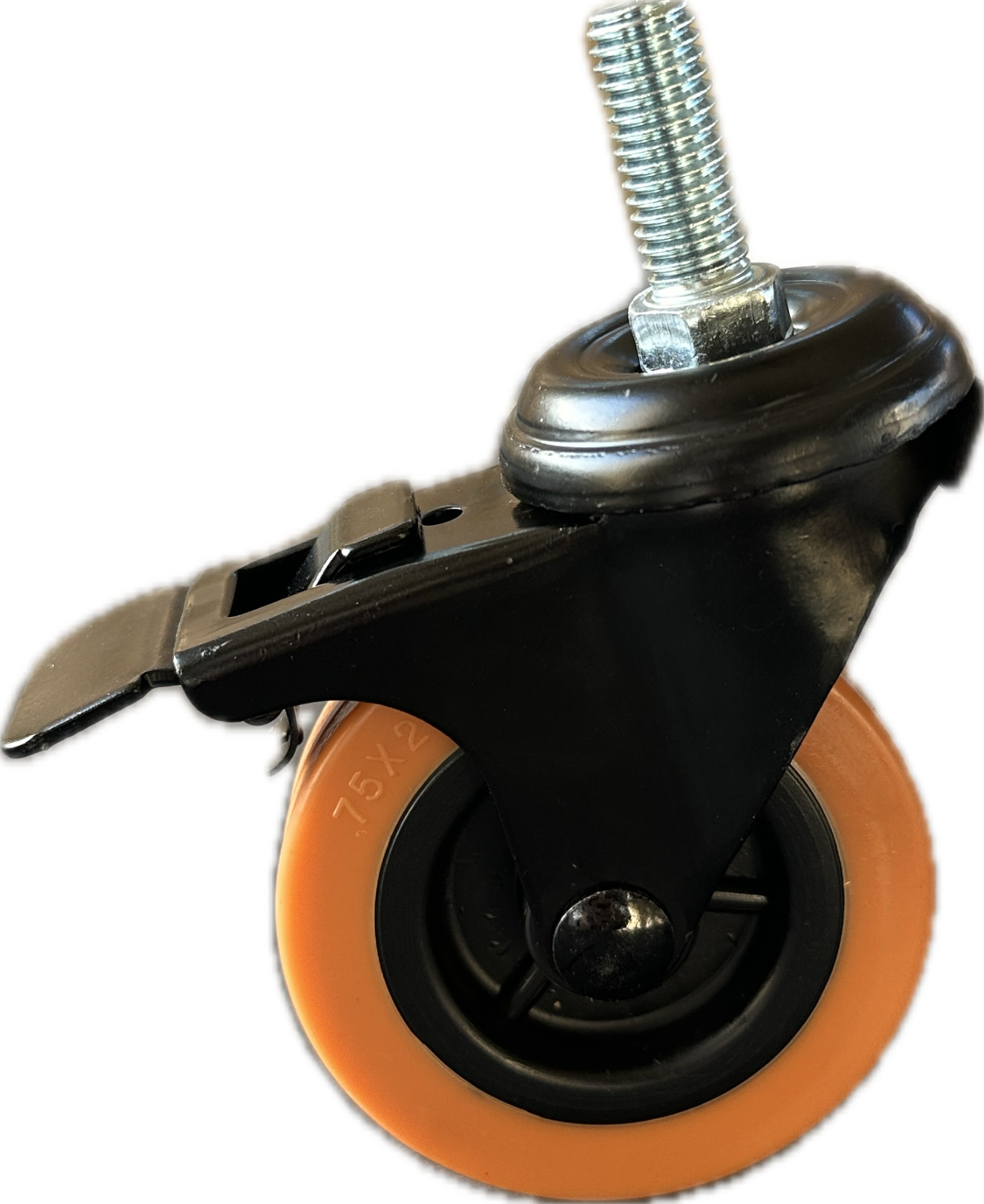 BOB's 2 Pack Pellet Grill Locking Caster Wheel for Pit Boss, Louisiana V3