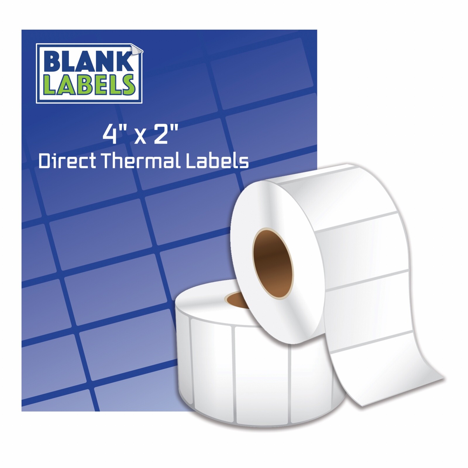 Direct Thermal Labels for Zebra and Datamax Printers. Various Sizes & Quantity