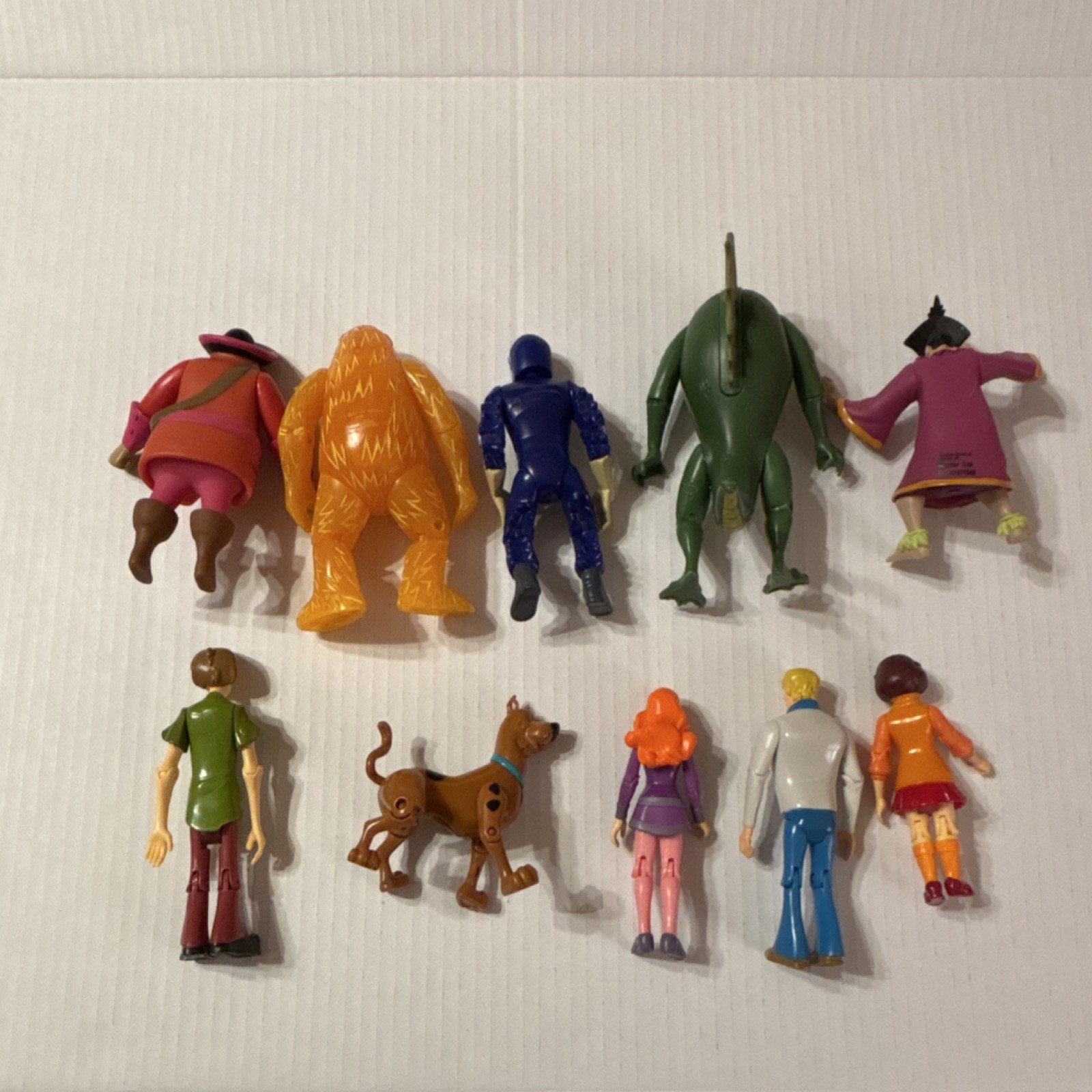 Scooby-Doo Articulated Figures Mixed Lot 10 Pack Scooby Shaggy Velma Daphne Fred