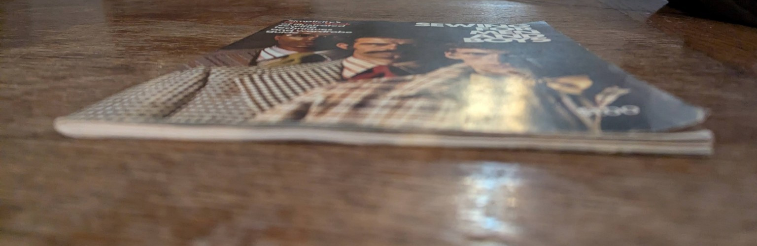 Vintage Simplicity's Sewing For Men and Boys 1973 Illustrated Sewing Techniques