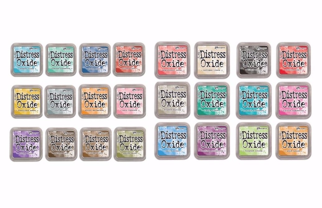 RELEASE 1 & 2- Ranger Tim Holtz DISTRESS OXIDE Ink Pads- ALL 24 Colors- IN STOCK
