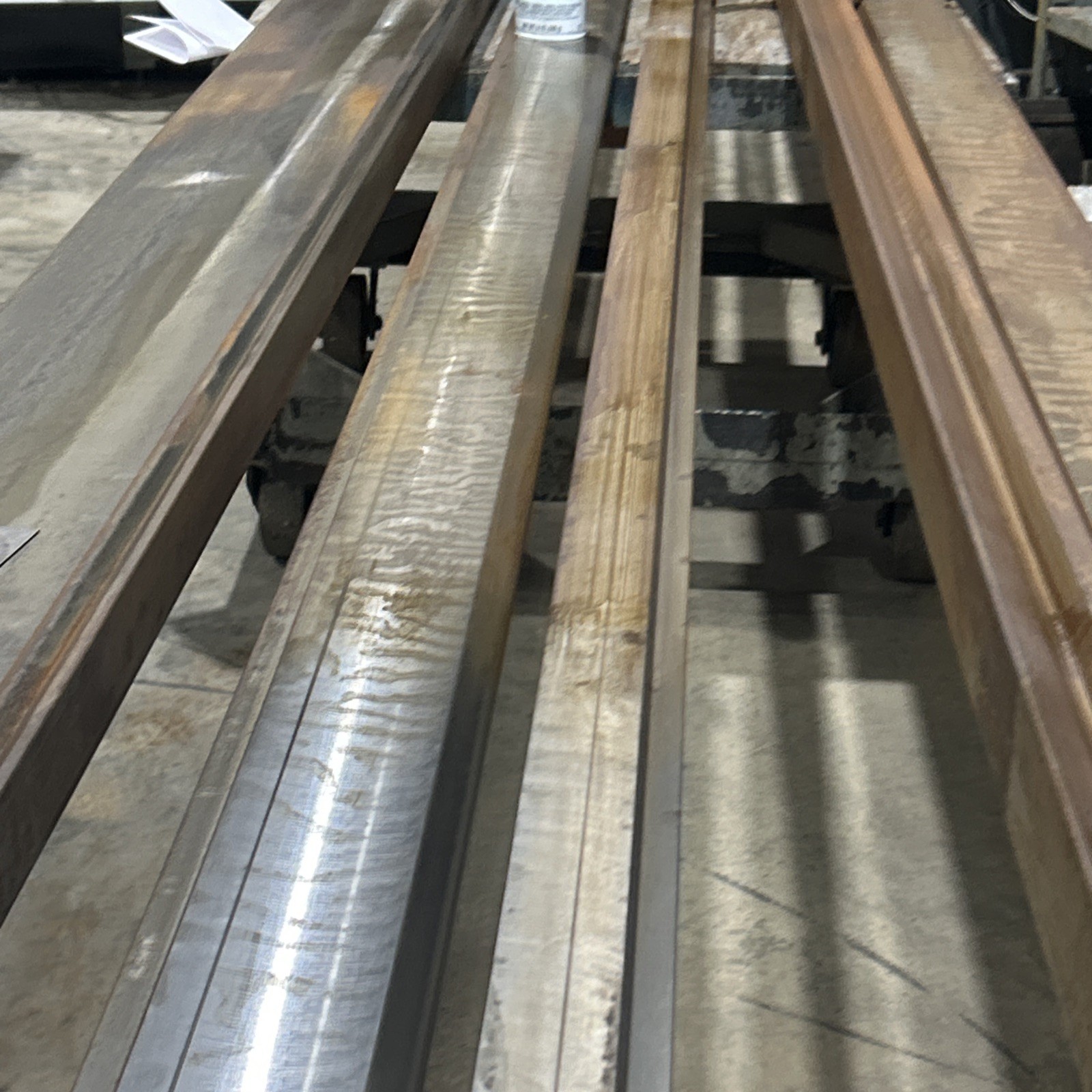 4’-16’Set Of 60 Degree Air Forming Brake Press Punch And Die. 3/16” Radius, 1/2”