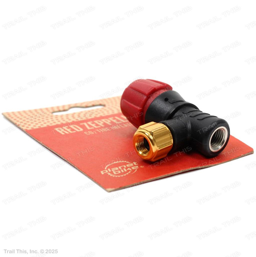 RED ZEPPELIN 2 CO2 Tube Inflator - Head Only - Bicycle Tire Tool Planet Bike