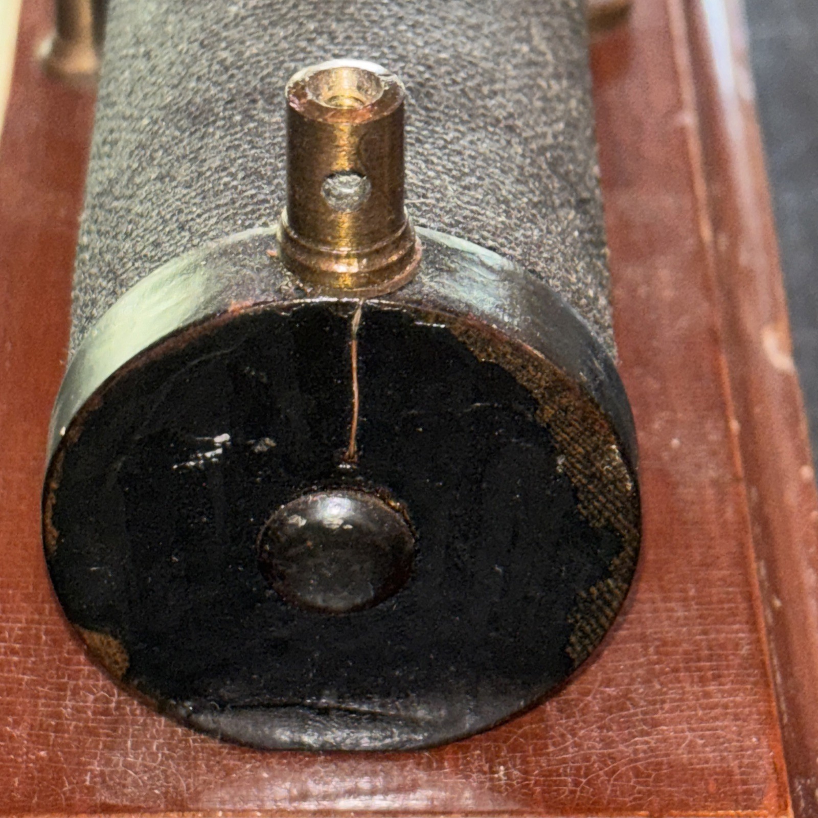 antique Cenco INDUCTION spark COIL vintage Science Lab RUHMKORFF old