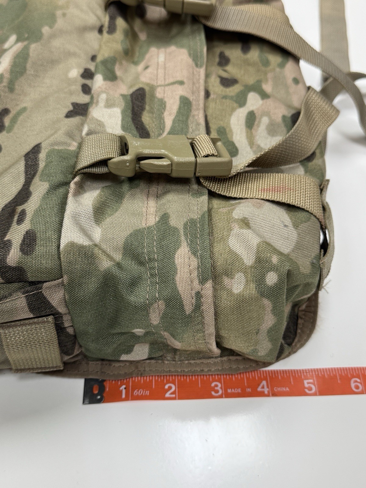 Multicam TSSI TACOPS M-9 Medic Aid Bag Backpack PACK ONLY USED Missing Parts