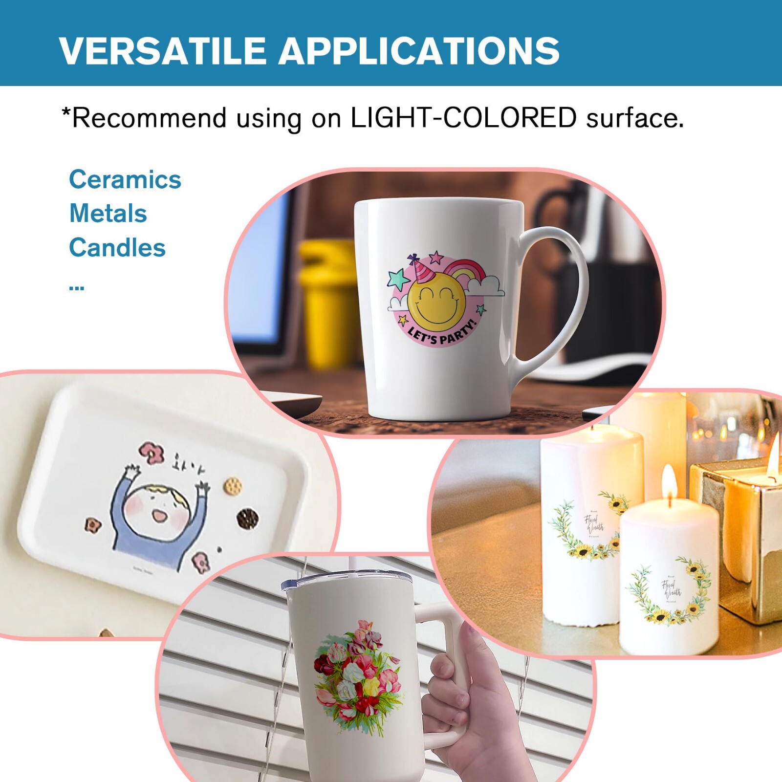 Koala NO NEED SPRAY CLEAR Waterslide Decal Paper for INKJET Printer 20 Pk 8.5x11