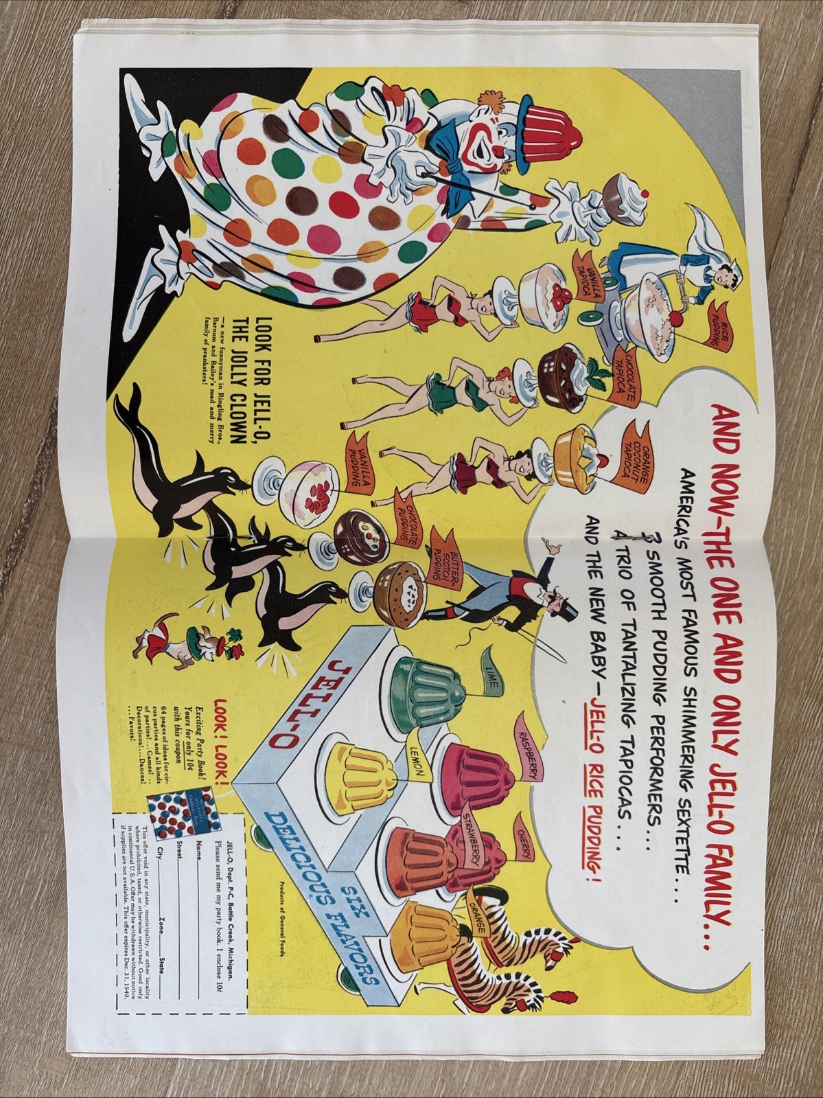 RINGLING BROS and Barnum & Bailey Circus 1949 Vintage Program Magazine