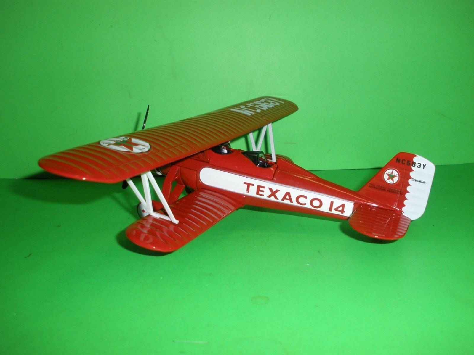 WINGS OF TEXACO 1931 Stearman Biplane Airplane # NEW ((( MINT IN MINT BOX )))