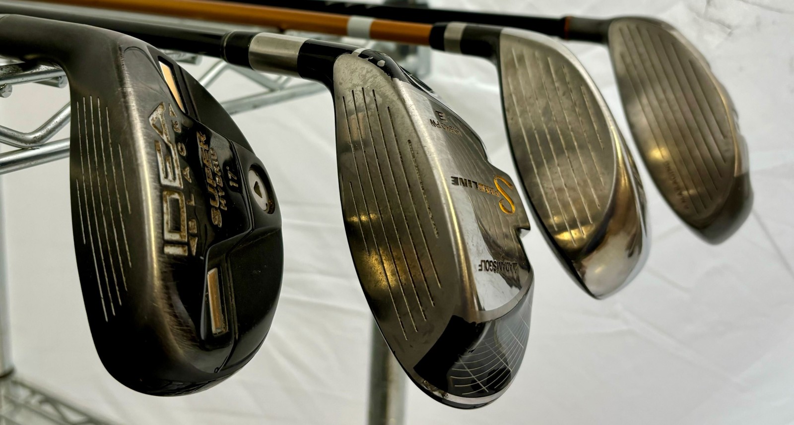 Wholesale Lot of 30 Golf Clubs - Assorted Drivers and Fairway Woods