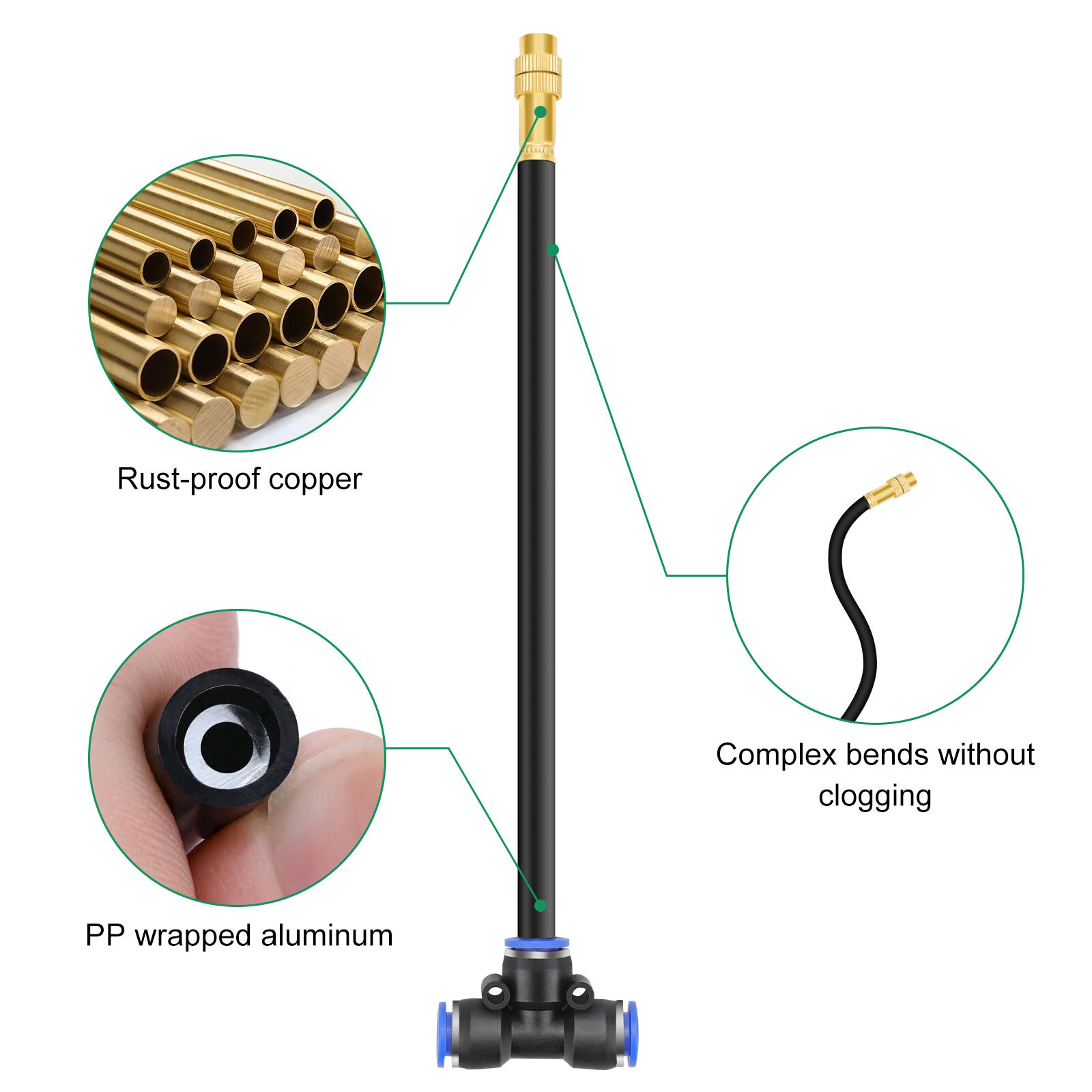 5/10pcs Drip Irrigation Kit Automatic Garden Watering Drip Nozzles Kit