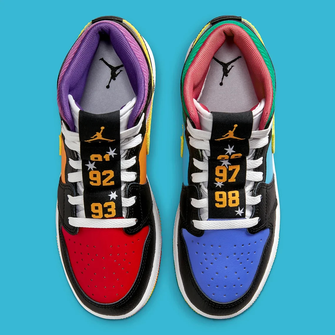 Jordan 1 Mid SS GS 'Championships' FD1317-007 Men's Size US 7-12