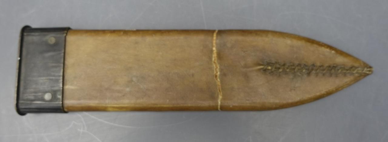 Original WWI 15" Bolo Knife w/ Scabbard SA-1916 USA #32635