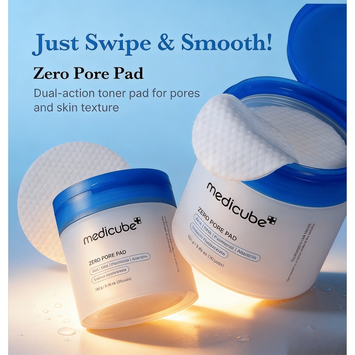 Dual-Action Pore Solution.MEDICUBE Zero Pore Pad for Firming & Refining