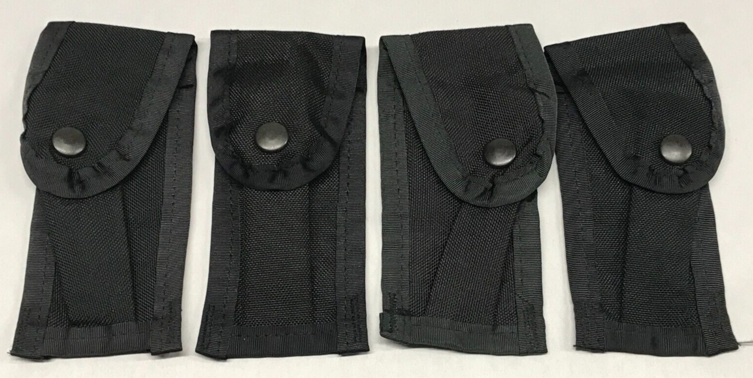 ALICE Black Single Pistol Mag Pouch Sterile OldGen Military Type NOS