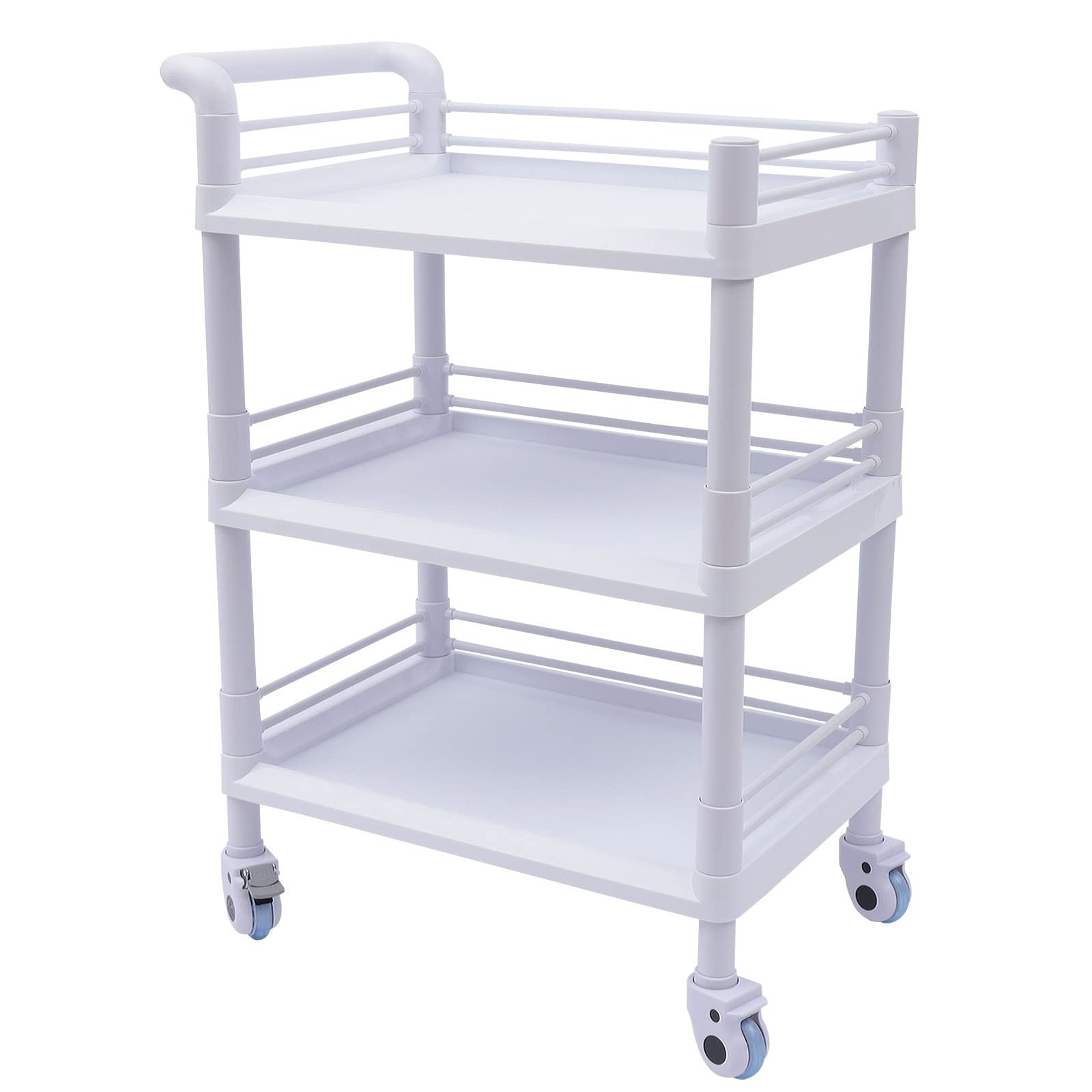 3 Tier Rolling Cart, Kitchen Storage Utility Cart
