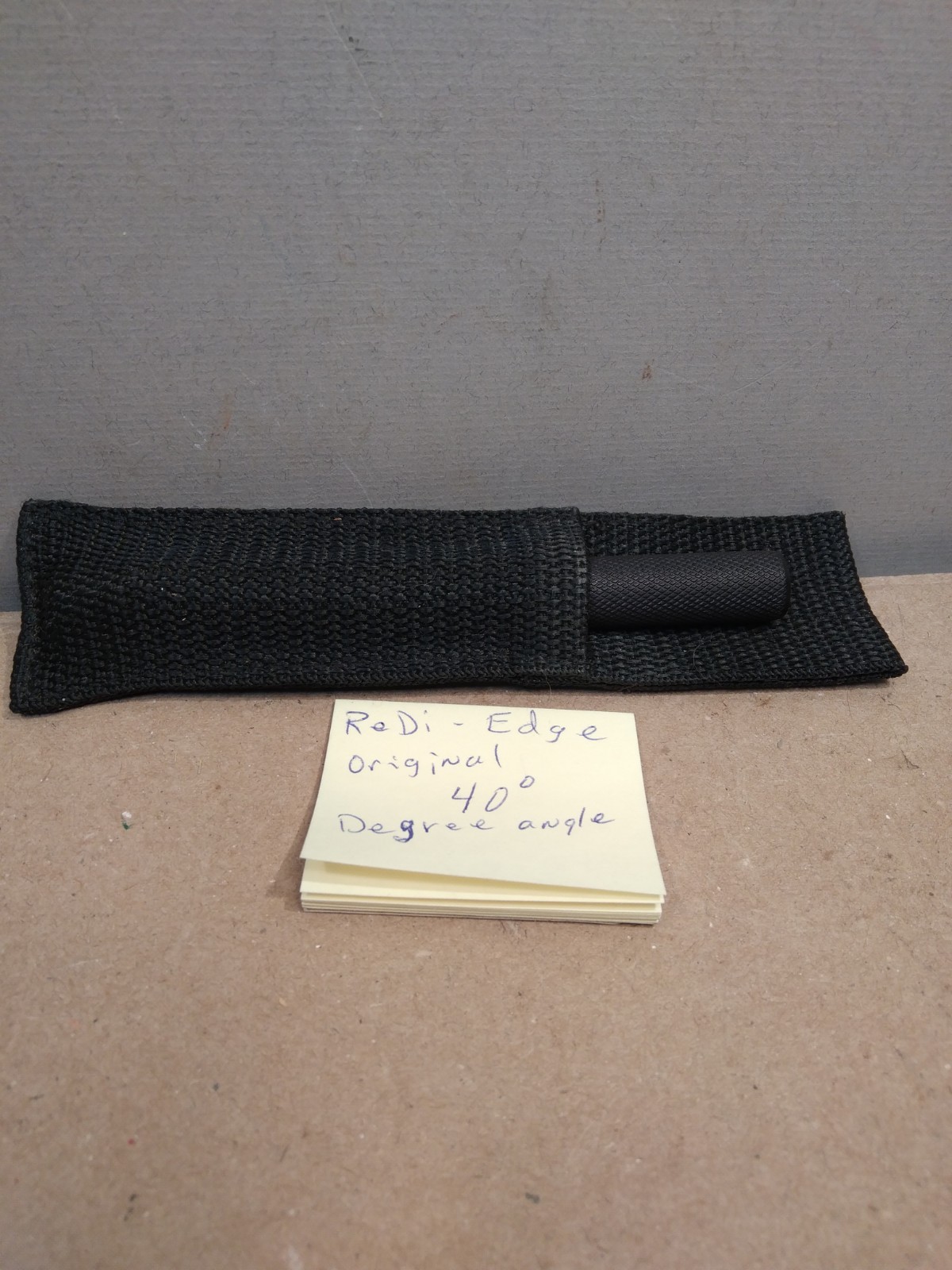 Redi-Edge Original Knife Sharpener 40 Degree Angle Black