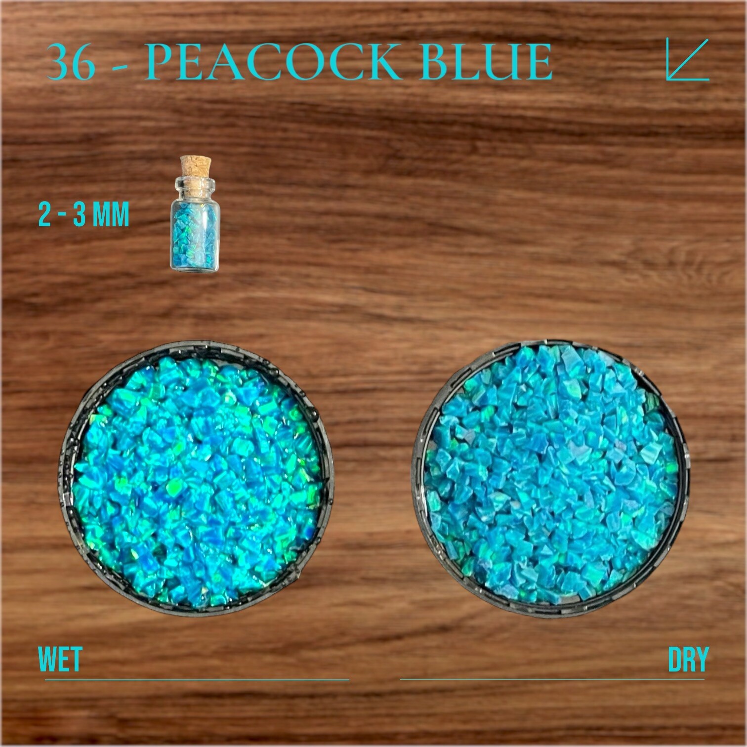 Crushed Opal - Synthetic Lab Made Opal - Sparkles in Jewelry/Wood/Resin Inlays