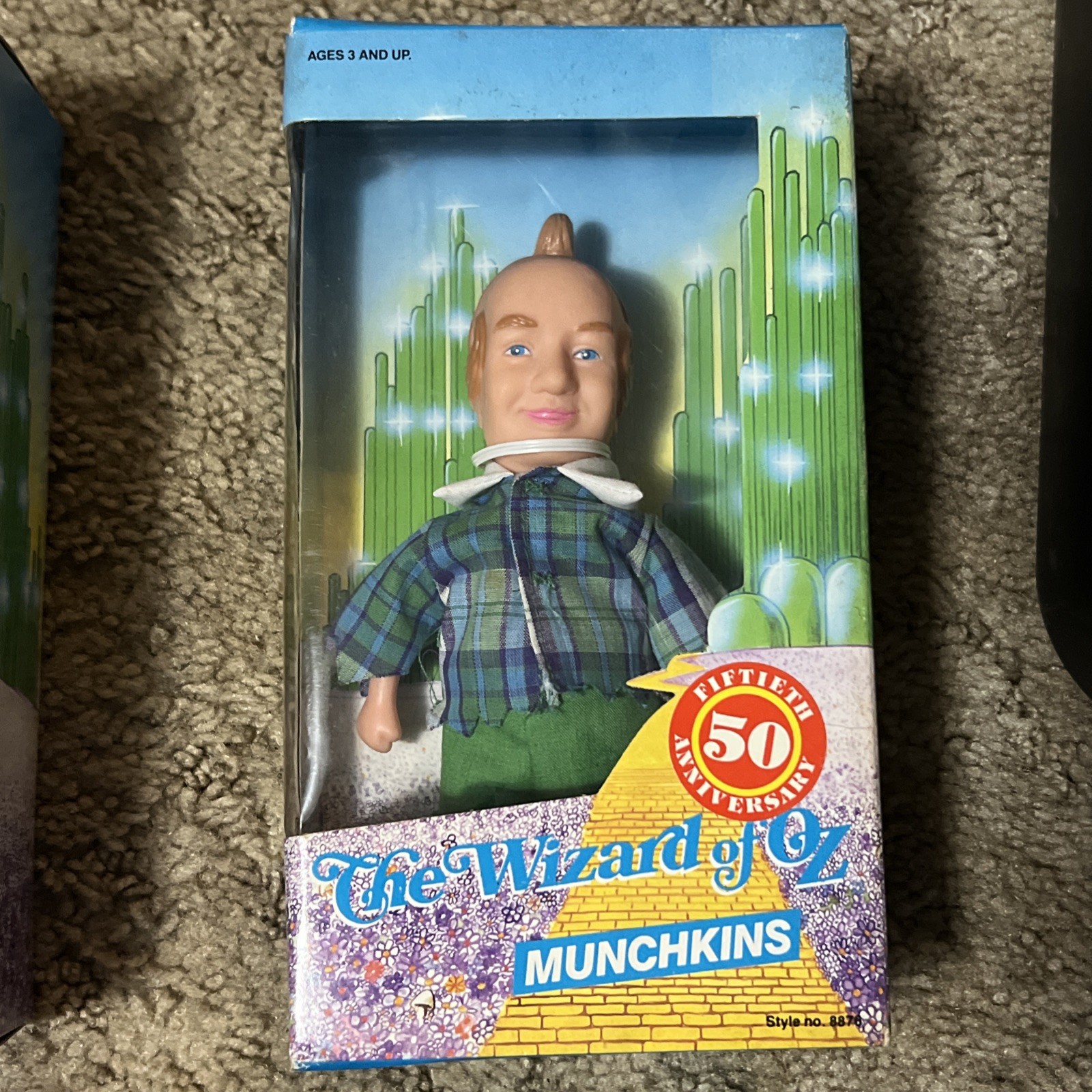 Vintage 1988 The Wizard of Oz Set Of 6 Munchkins 50th Anniversary Dolls