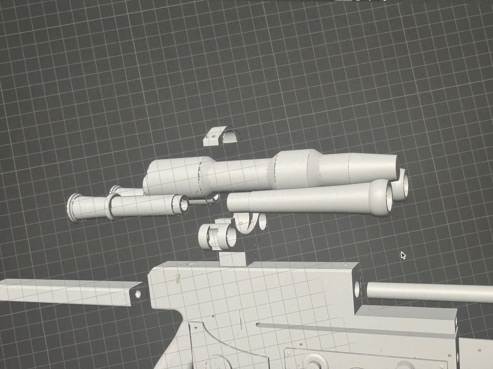 Chewbacca 1:1 Scale Bowcater Blaster KIT (You Assemble) PLEASE READ DESCRIPTION