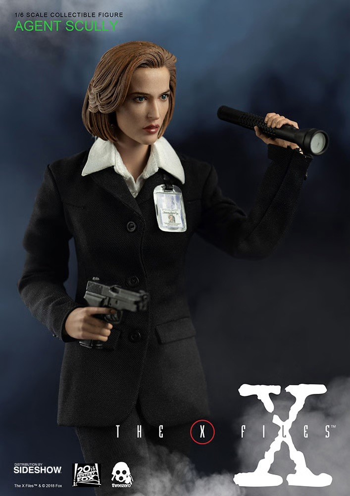 Agent Scully Deluxe Version X-Files 1/6 Scale Figure by Threezero / Sideshow NEW