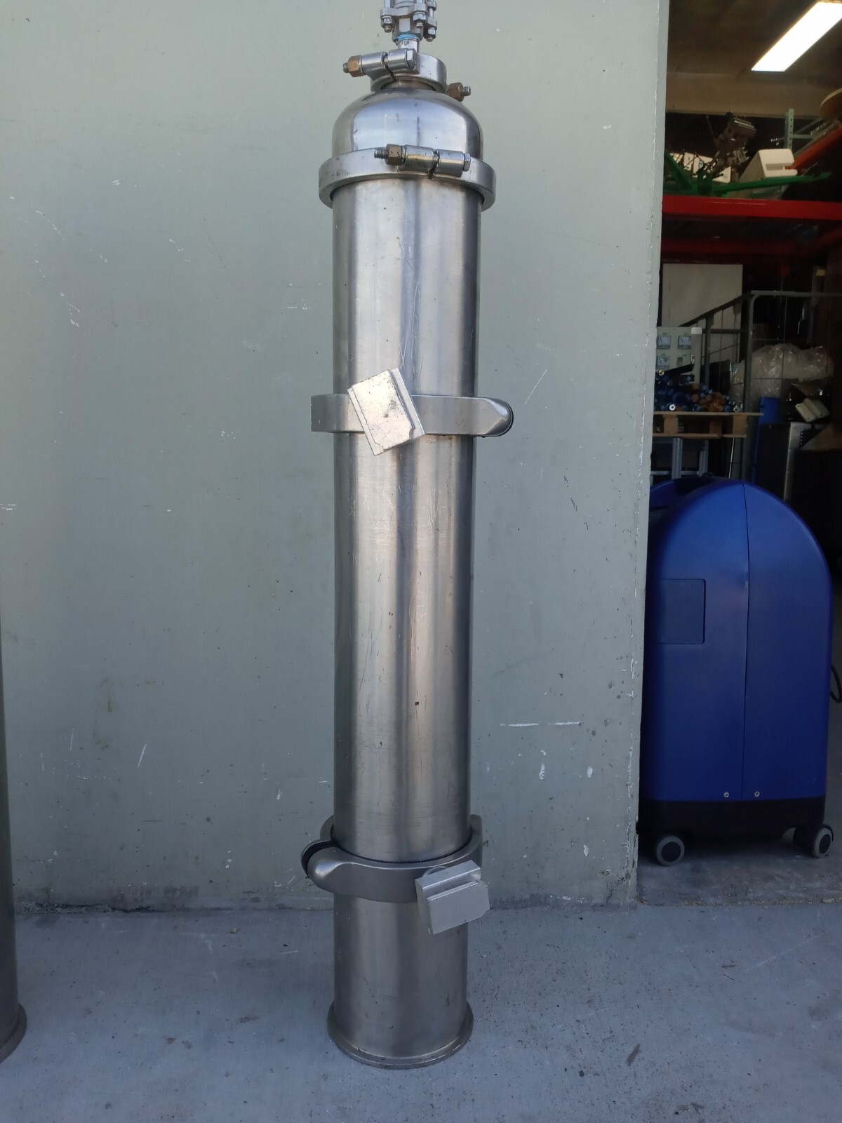 Xtractor Depot SS304 Stainless Steel 36" Spool Round Tri-Clamp Oil Extractor Tub