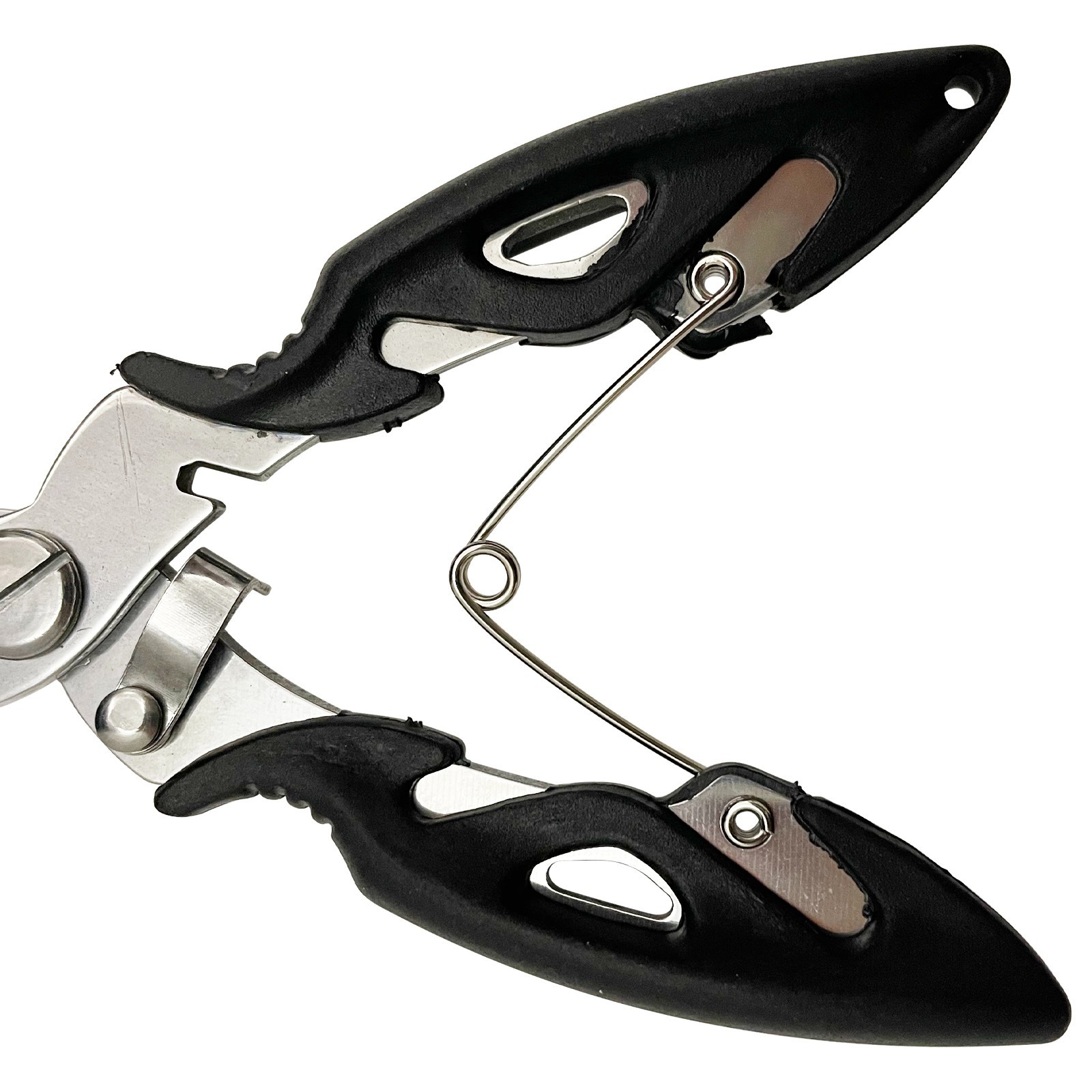 Fishing Pliers Fish Clamping Plier Outdoor Fishing Ring Cutters Fish Hook Sciss