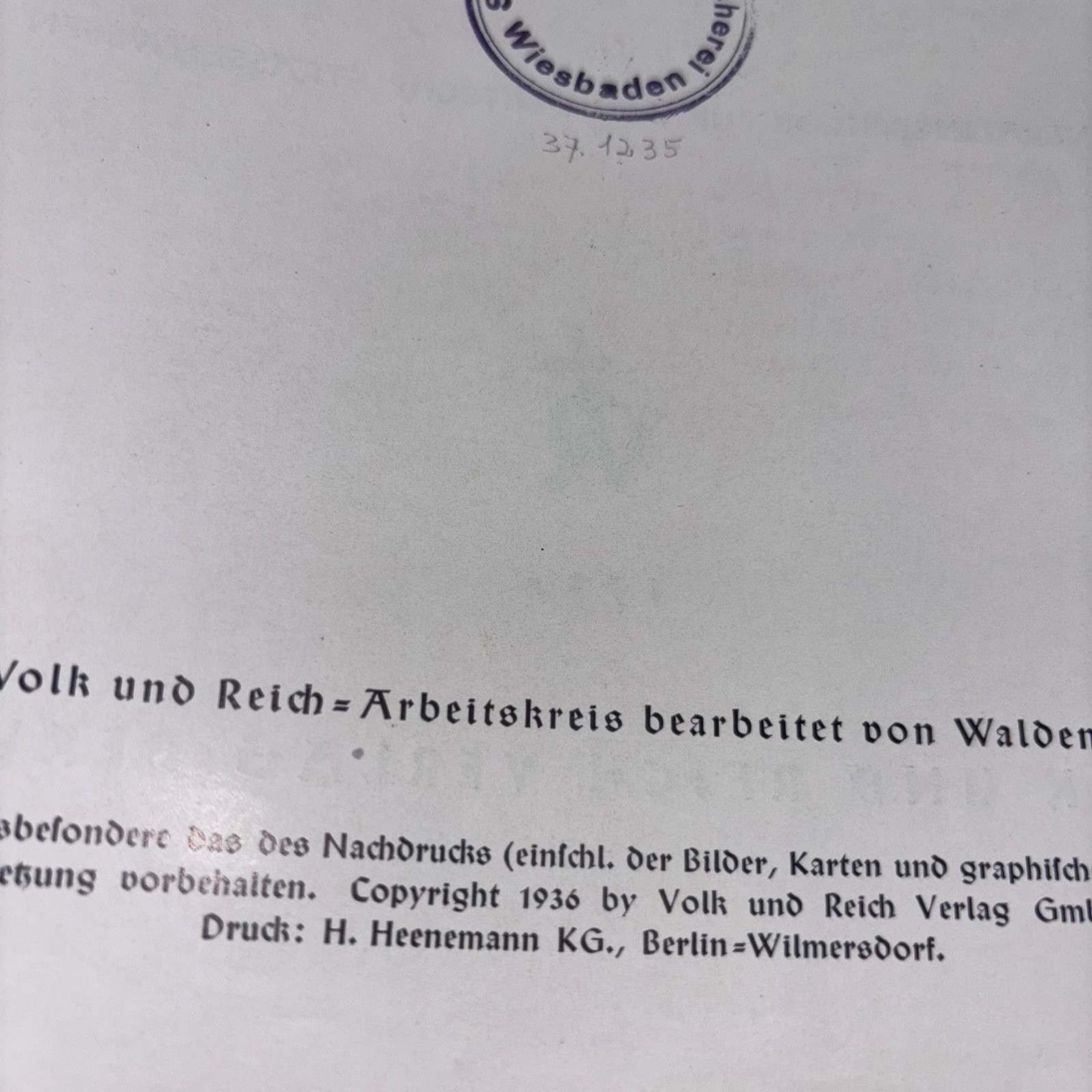 "Drei Jahre Arbeit an den Straßen Adolf Hitlers" 1936 Making Of German Highway