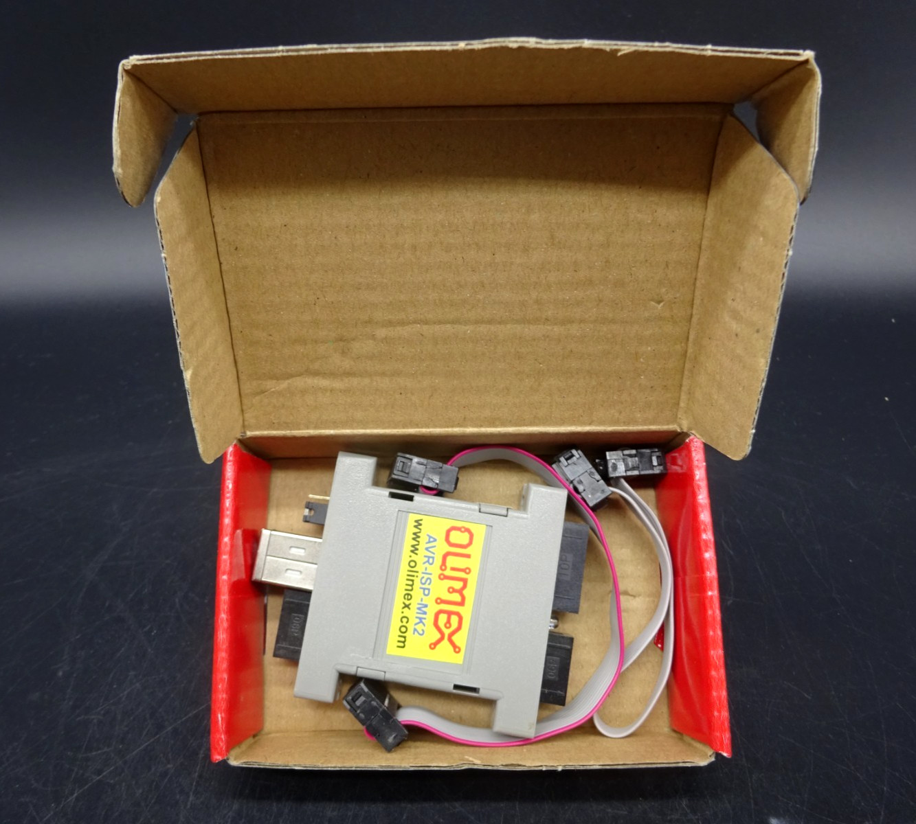 OKIMEX AVR ISP MK2 Programmer, Development Board ARM, AVR, PIC with Box & Cables