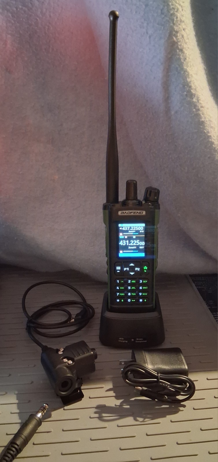 NIJ IIIA Ballistic Helmet + UV-32 RADIO MULTICAM F30 COMM NAV LIGHT IR IFF PTT