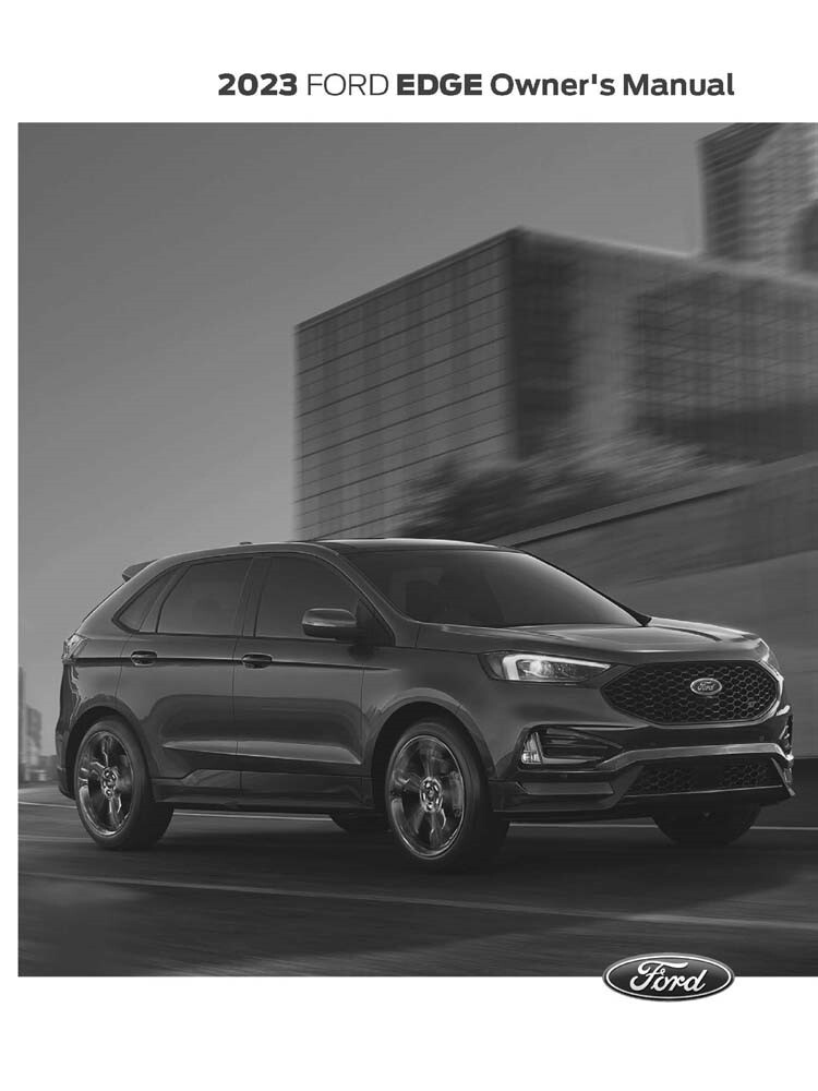 2023 Ford Edge Owners Manual User Guide
