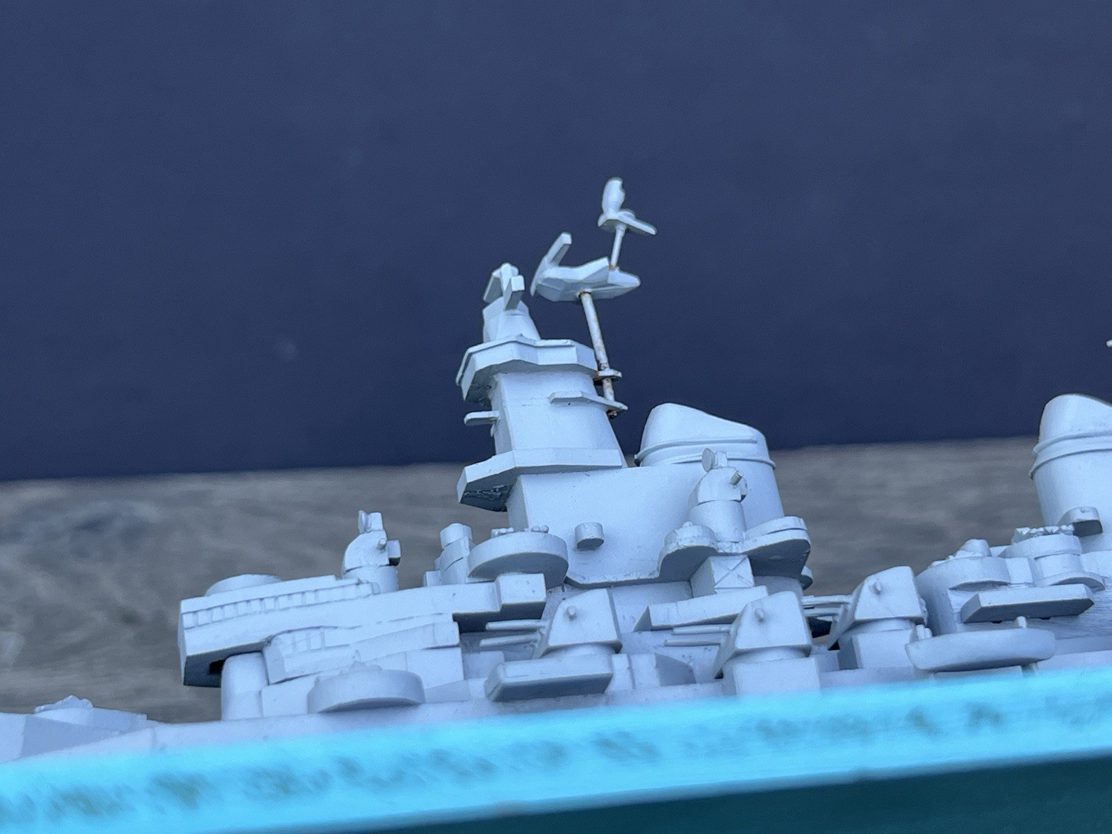 Vintage Comet Metal Prod. WW2 Recognition Model 5AA Series USS Missouri 1:500