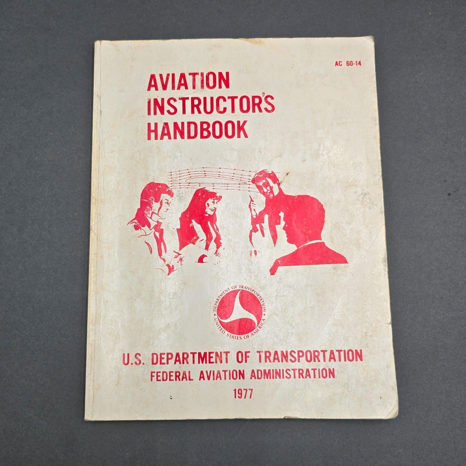 1977 Aviation Instructor’s Handbook FAA AC 60-14 Vintage ASA Reprint