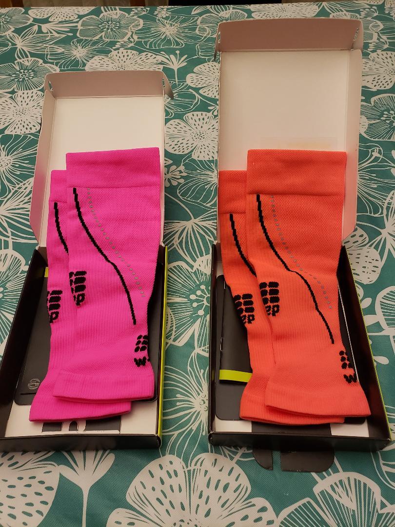 CEP Run 2.0 Women's Pro+ Night Compression Calf Sleeves, Choose Size/Color