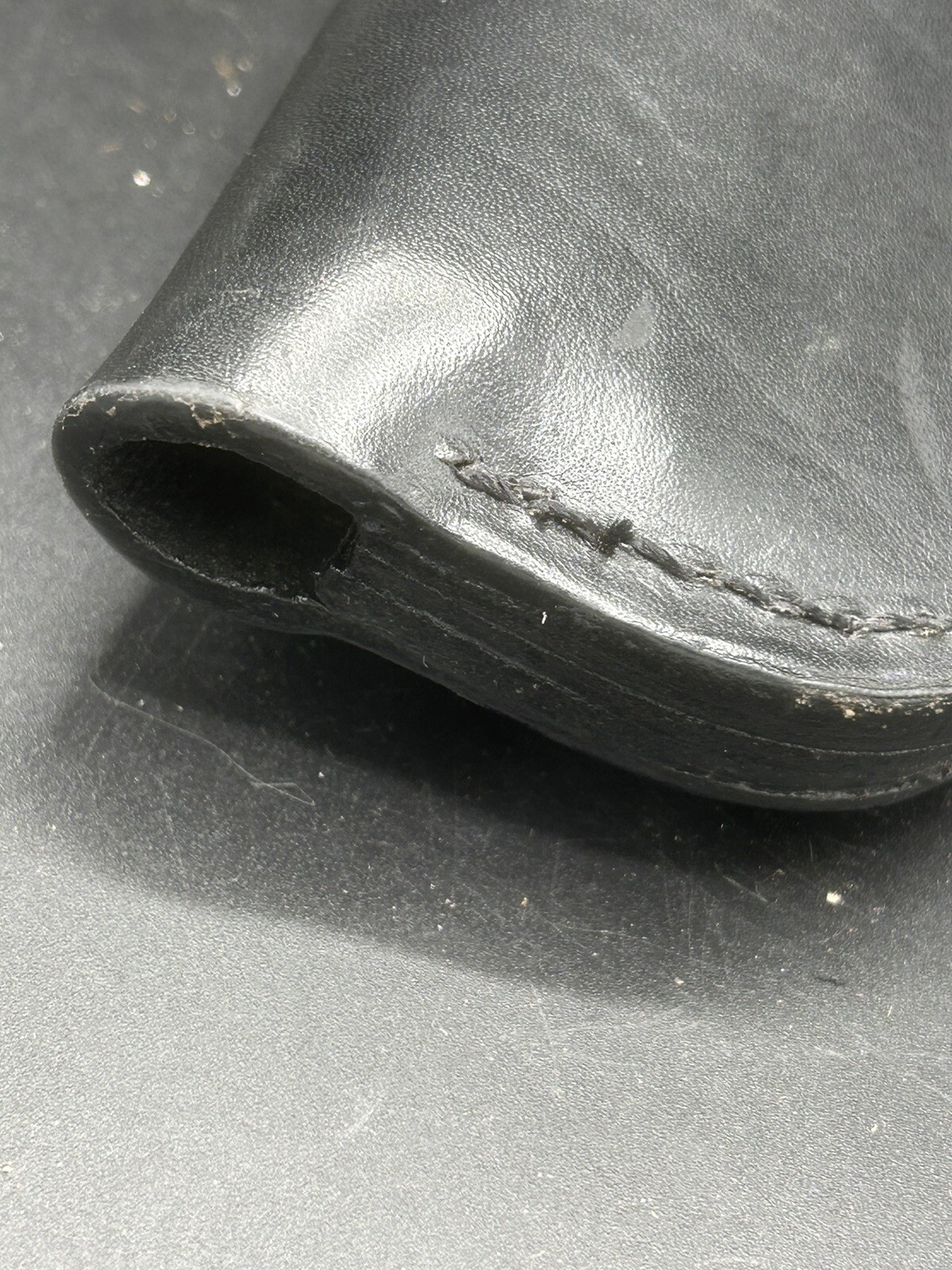 FN HI POWER LEG HOLSTER , BELGIUM Full Grain Leather, High Power