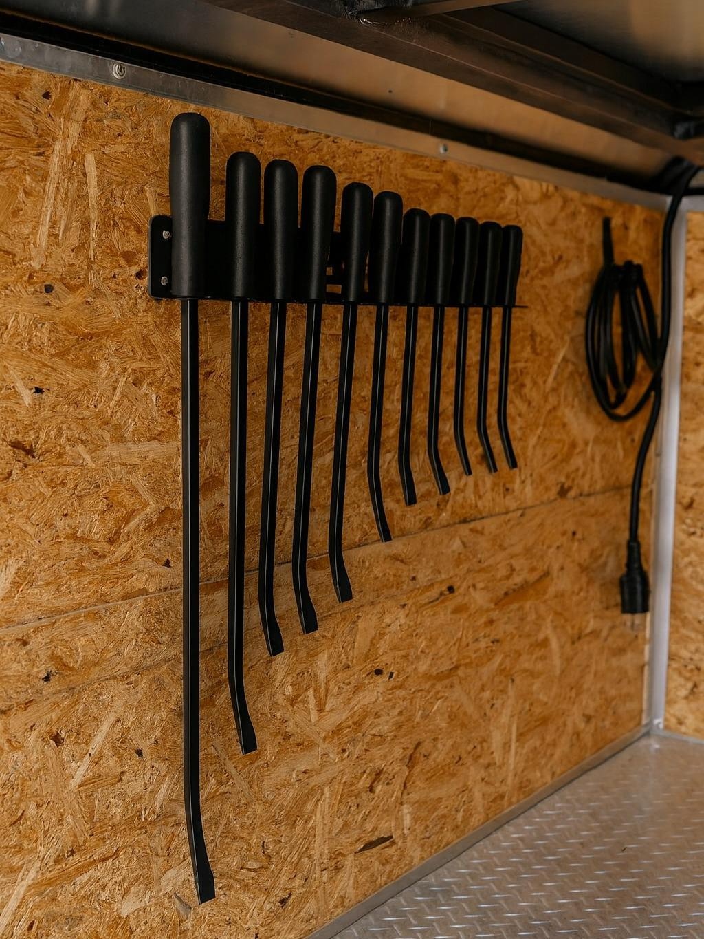 Pry Bar Holder Rack