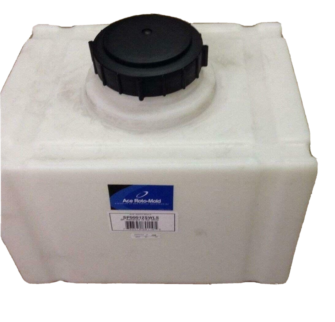 SP0012-RT Ace Roto-Mold 12 Gallon Rectangle Applicator Tank - Sumped 14 x18x12