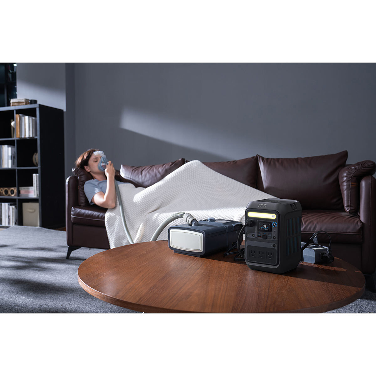 Anker SOLIX C300X Portable Power Station 288Wh 360W Solar Generator for Camping