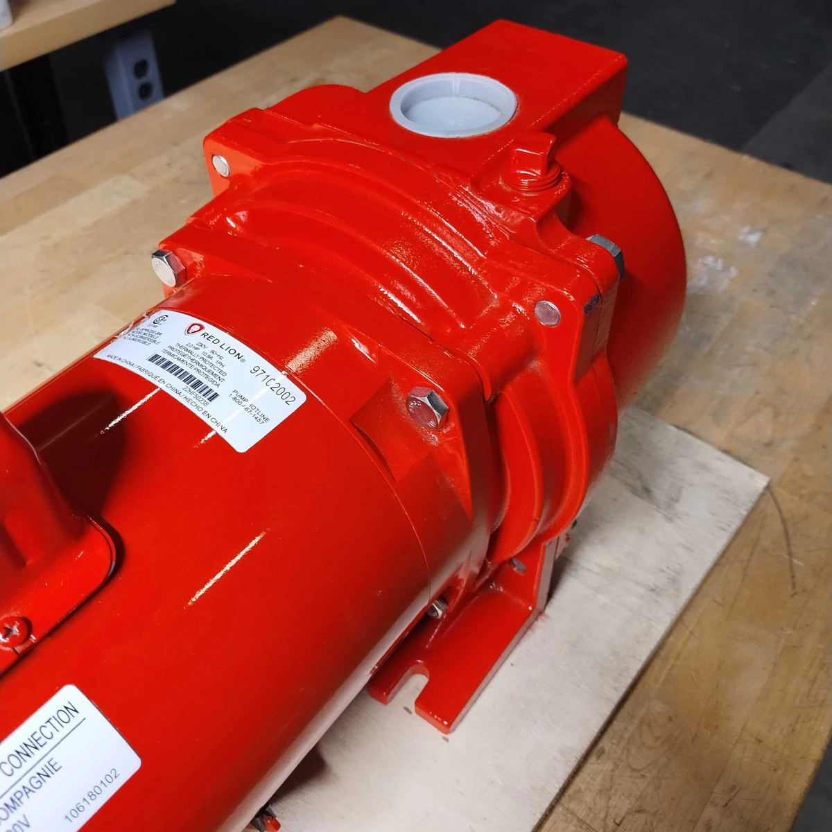 RED LION CAST IRON SPRINKLER PUMP HEAVY DUTY LAWN IRRIGATION WATER PUMP