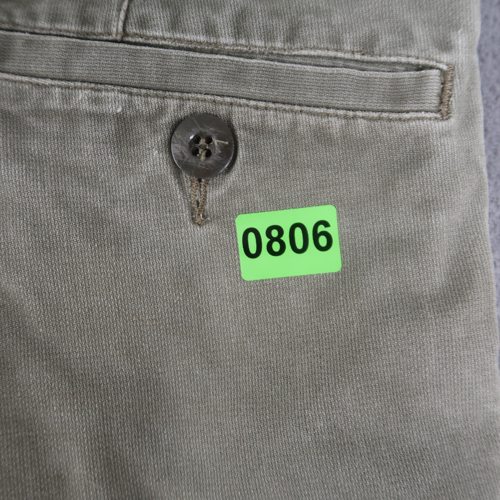 Vtg 90s Marquardt & Schulz German Military Green Combat Cargo Pants 32.5x27.5