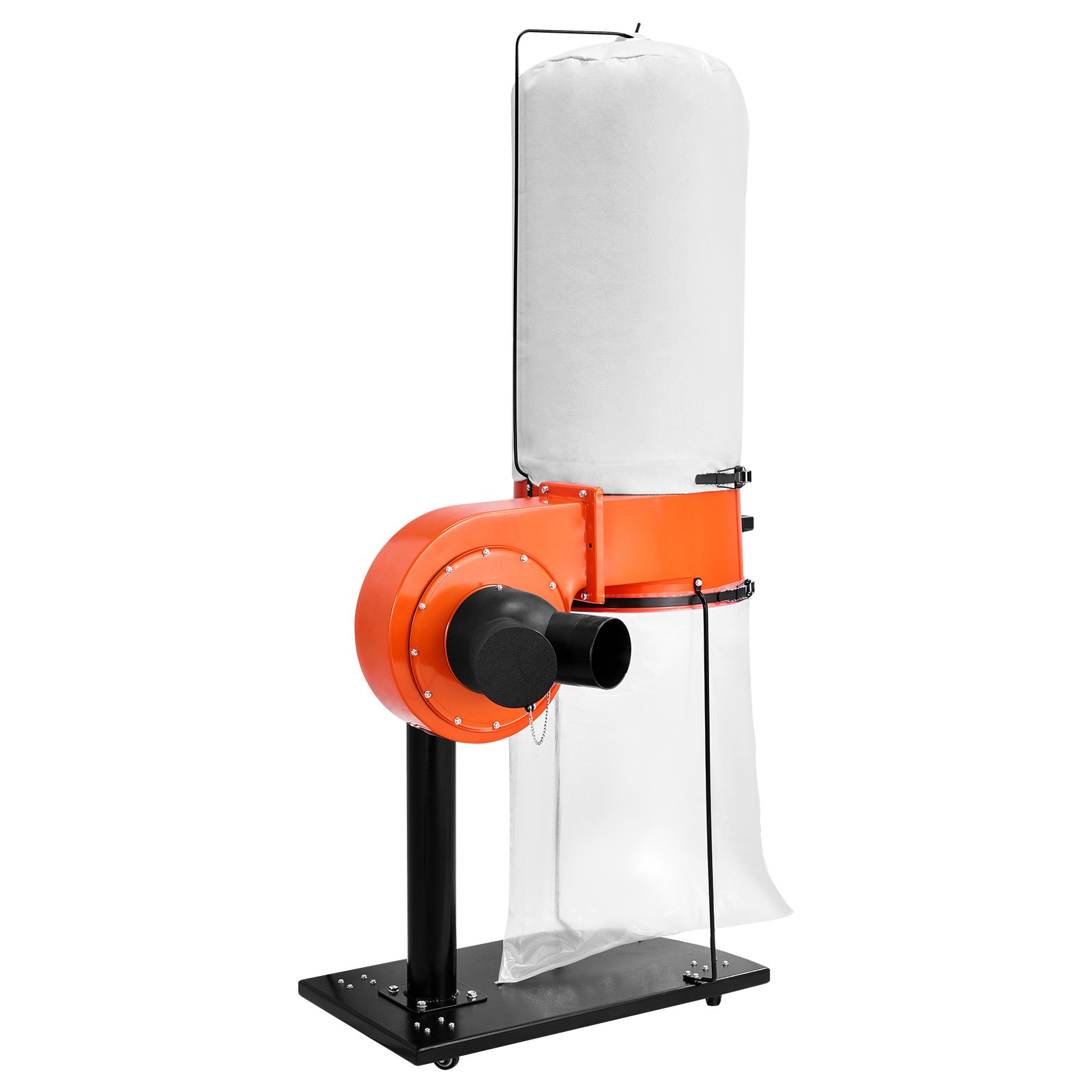 Uimoso 800 CFM Dust Collector with 2.5 Micron Filter and 3400 RPM Vortex Cone